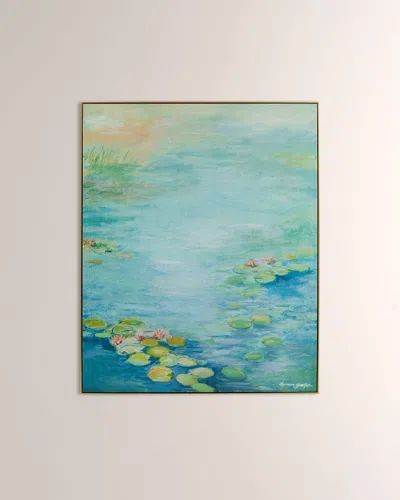 John-richard Collection Love Of Monet Giclee By Dyann Gunter In Blue