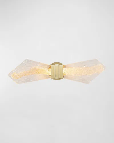John-richard Collection Lux 23" 2-light Wall Sconce In Gold