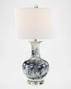 John-richard Collection Mariner 30" Table Lamp In Blue