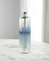 John-richard Collection Mercurial Large Glass Bottle, 34" In Blue