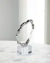 John-richard Collection Metallic Ice Sculpture, Small In Silver