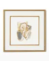 John-richard Collection Metallurgy Ii Giclee Art On Canvas In Gold