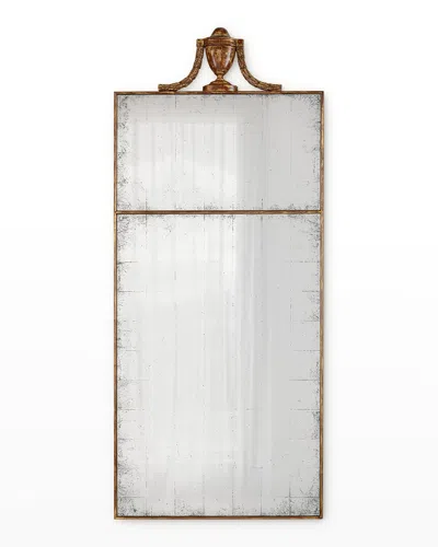 John-richard Collection Modern Classical Mirror In Gold