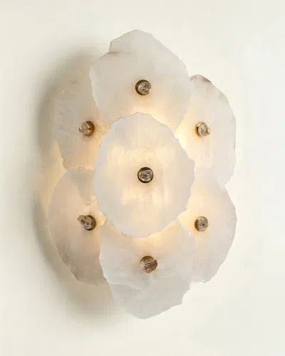 John-richard Collection Montserrat 22" 2-light Wall Sconce In Neutral