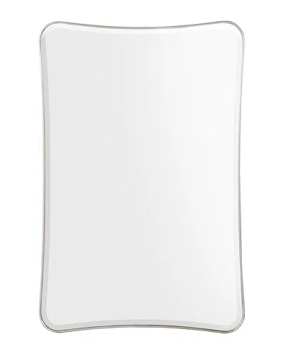 John-richard Collection Moran Mirror In Pewter In Gray