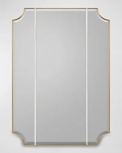 John-richard Collection Moulin Triptych Mirror In Gray