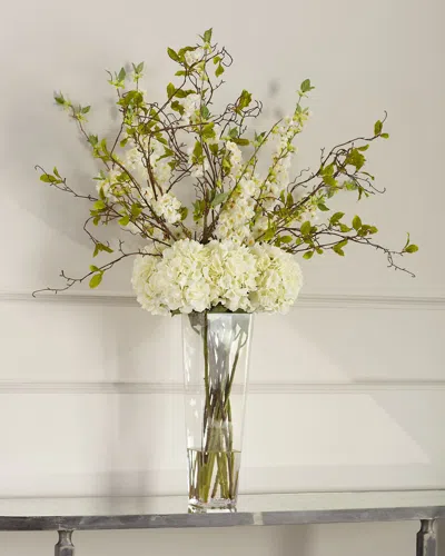 John-richard Collection New Blossoms Floral Arrangement In Green