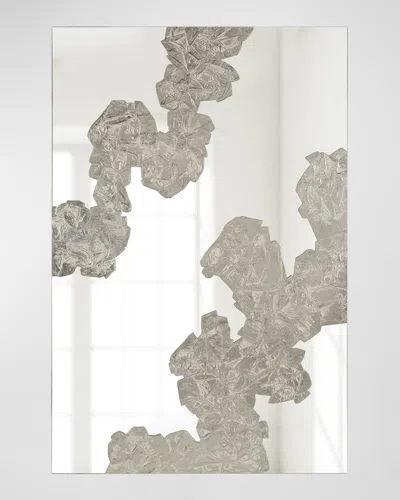 John-richard Collection Nuvole Mirror In Gray