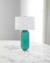 John-richard Collection Nuwa 32" Table Lamp In Blue