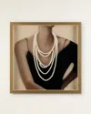 John-richard Collection Onyx Framed Giclee By Tania Bello In Black