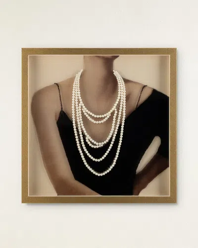 John-richard Collection Onyx Framed Giclee By Tania Bello In Black