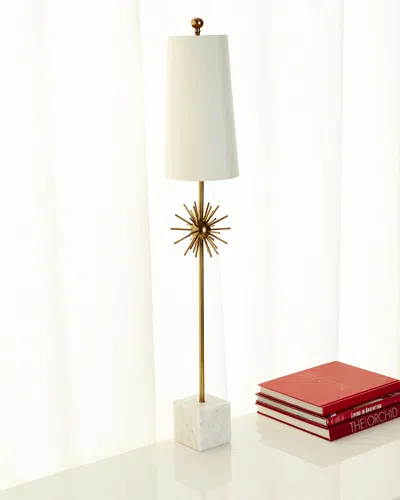 John-richard Collection Orbit Buffet Lamp In White