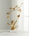 John-richard Collection Orchids In Bloom Ii Sculpture In Gold