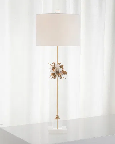 John-richard Collection Organic Stones Buffet Lamp In Gold