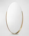 John-richard Collection Orlando Mirror In Gold