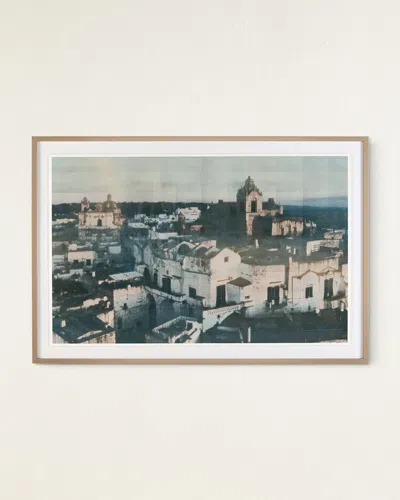 John-richard Collection Ostuni Giclee In Blue