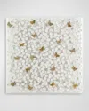 John-richard Collection Petals And Butterflies Alternative Wall Art In White And Gold