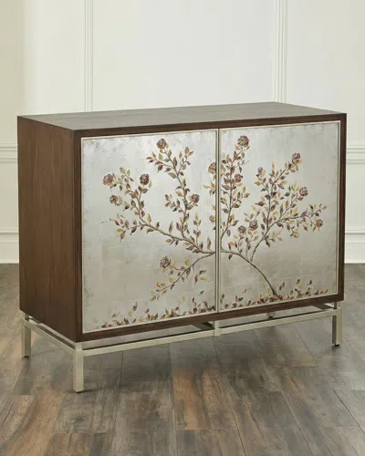 John-richard Collection Petalvale 2-door Cabinet In Gray