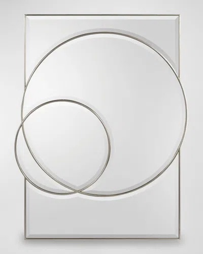John-richard Collection Pewter Silver Equinox Mirror