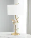 John-richard Collection Poleiro 36" Table Lamp In Champagne