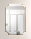 John-richard Collection Priora Mirror In Gold