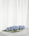 John-richard Collection Real Touch Seawater Floral Arrangement In Blue