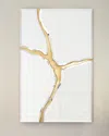 John-richard Collection Revne Mirror In Gold