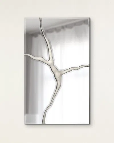 John-richard Collection Revne Mirror In Silver