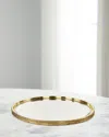 John-richard Collection Ringed Tray, Large In Brass