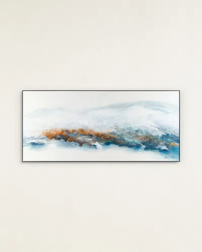 John-richard Collection Rolling Mists Original Painting By Bing In Blue
