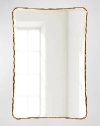 John-richard Collection Rolling Ridge 60" Wall Mirror In Gold