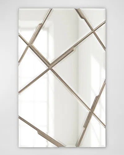 John-richard Collection Ronin 78" Wall Mirror In Metallic