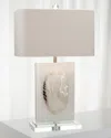 John-richard Collection Sarasota Shell Table Lamp In White