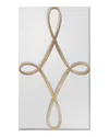 John-richard Collection Scroll Mirror In Yellow