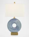 John-richard Collection Seaside Retreat 27" Table Lamp In Blue