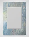 John-richard Collection Share Rawson's Pavo Mirror In Blue
