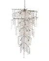 John-richard Collection Shiro Noda 21-light Glass Chandelier In Metallic