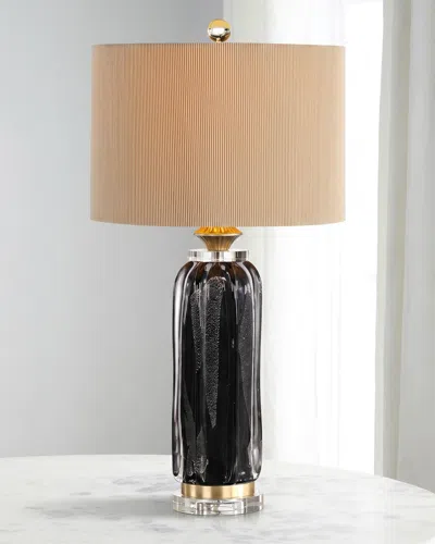 John-richard Collection Sinatra 31.5" Table Lamp In Brown