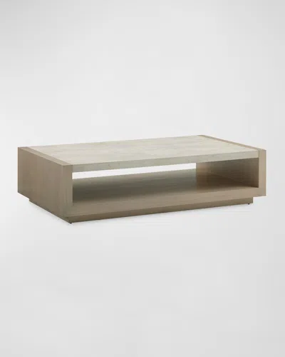 John-richard Collection Skyline Cocktail Table In Gray Tones
