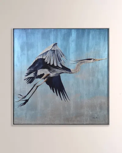 John-richard Collection Soaring Blue Giclee Wall Art By Annie Moran