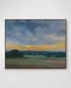John-richard Collection Soir D'automne Framed Giclee By Pascal Giroud In Yellow