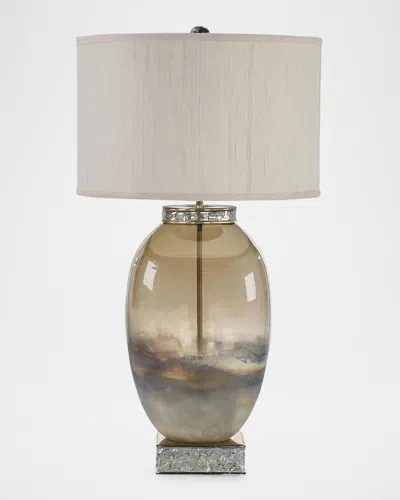 John-richard Collection Solomon 32" Art Glass Table Lamp