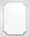 John-richard Collection Sorrento Mirror In White