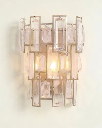 John-richard Collection Sovereign 13" Crystal Wall Sconce