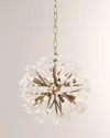 John-richard Collection Spherical 8-light Lighting Pendant In Gold