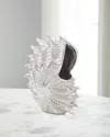 John-richard Collection Spiny Seashell Sculpture In Silver