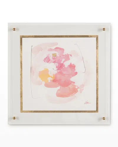 John-richard Collection Spring Fling Ii Giclee Art On Canvas By Jackie Ellens In Pink