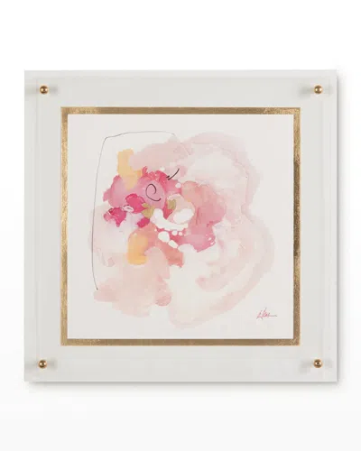 John-richard Collection Spring Fling Iv Giclee Art On Canvas By Jackie Ellens In Pink