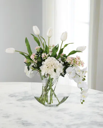 John-richard Collection Springtime Blush 26" Faux Floral Arrangement