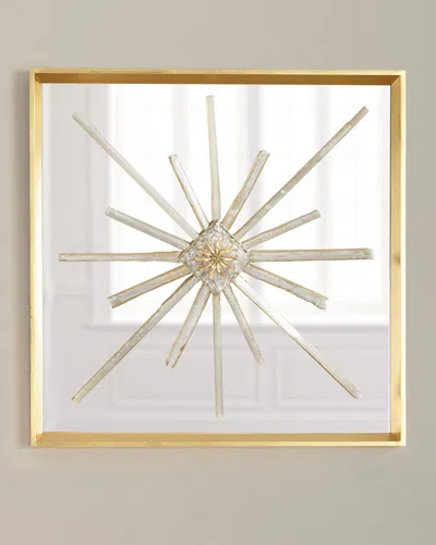 John-richard Collection Star Crossed Diamond Wall Decor In Gold